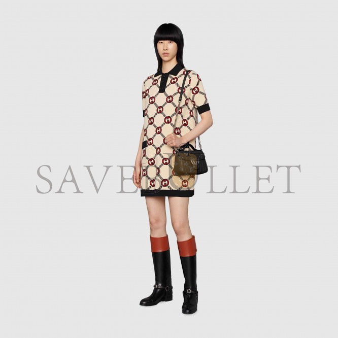 GUCCI GG MARMONT MINI TOP HANDLE BAG 583571 (21*15.5*8cm) GUCCI GG MARMONT MINI TOP HANDLE BAG 583571 (21*15.5*8cm)